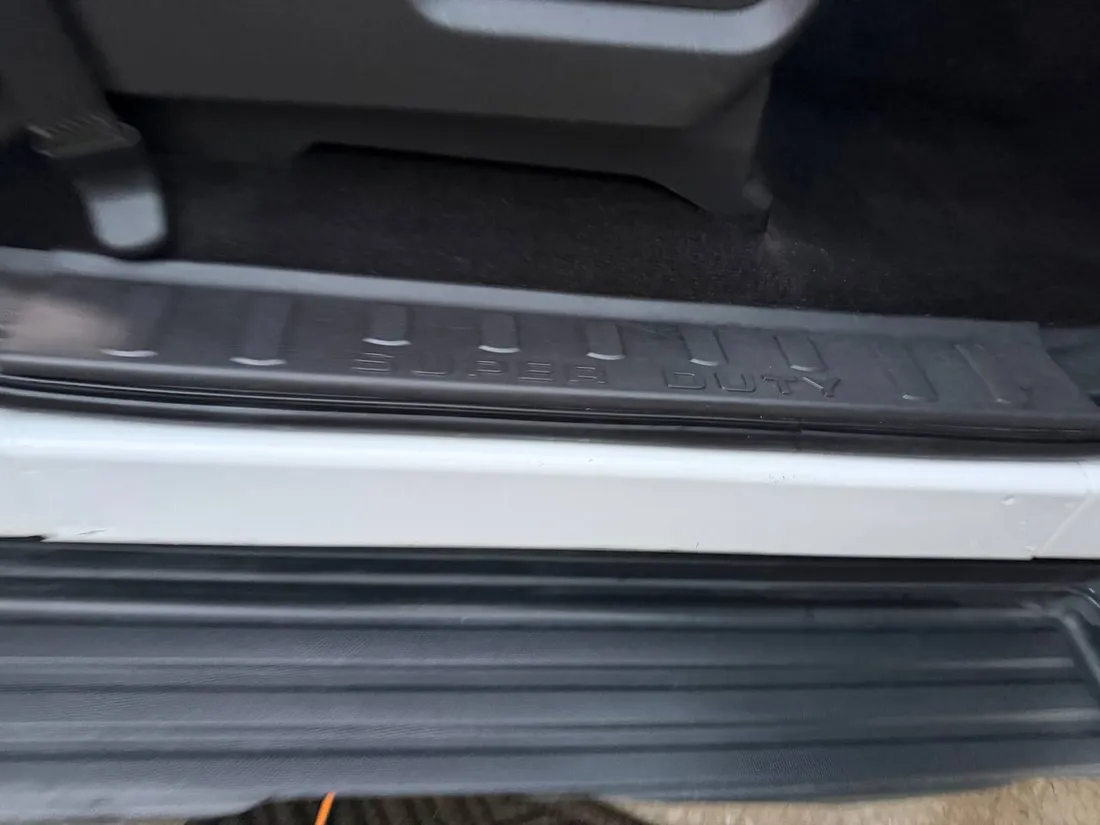 Running board after cleaning